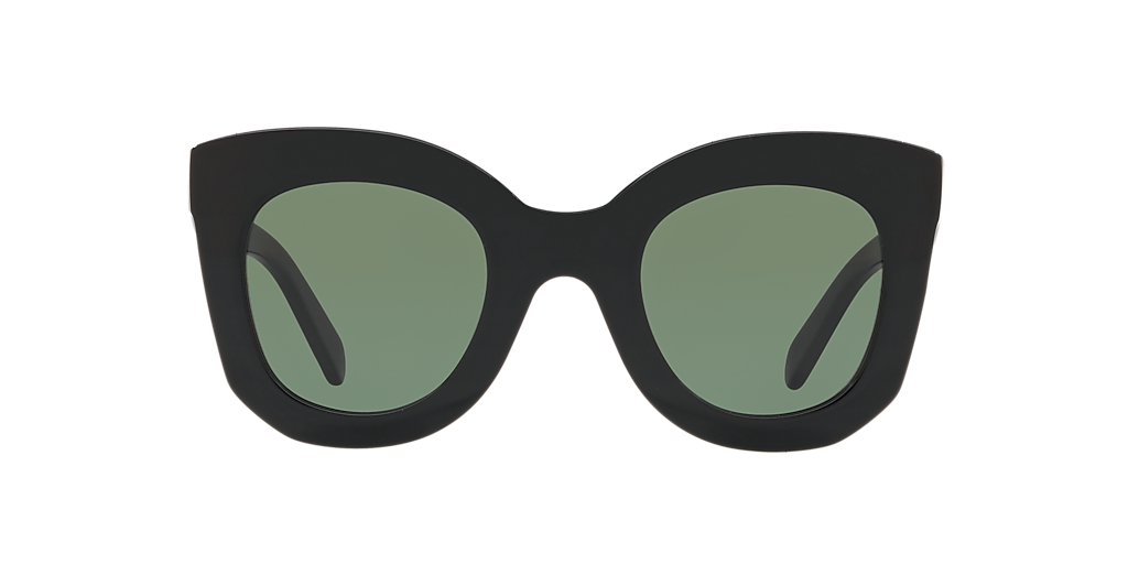 Celine CL4005In XL (47 - 22) with Green lenses and Black frame