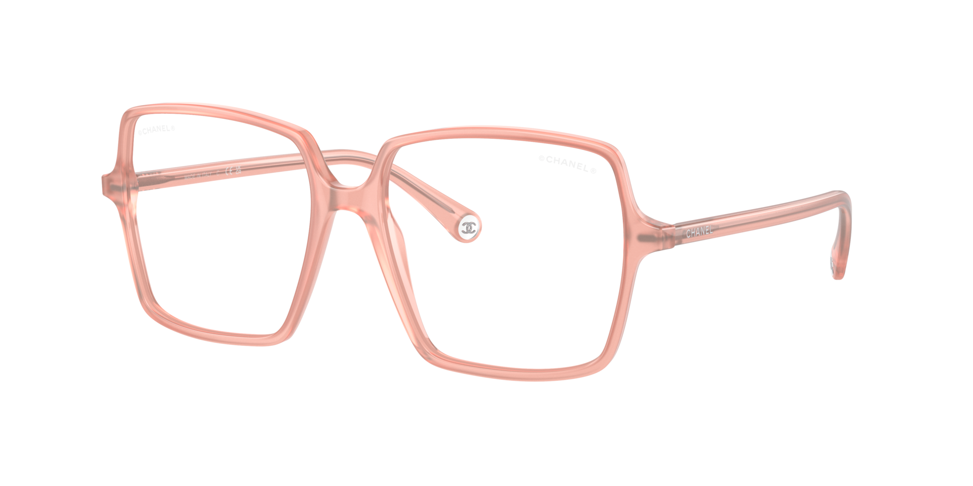 Chanel Femme Sunglass CH3448S - Couleur du Monture Rose Couleur de Lentille Incolore Effet miroir Filtre lumire bleue 320 €