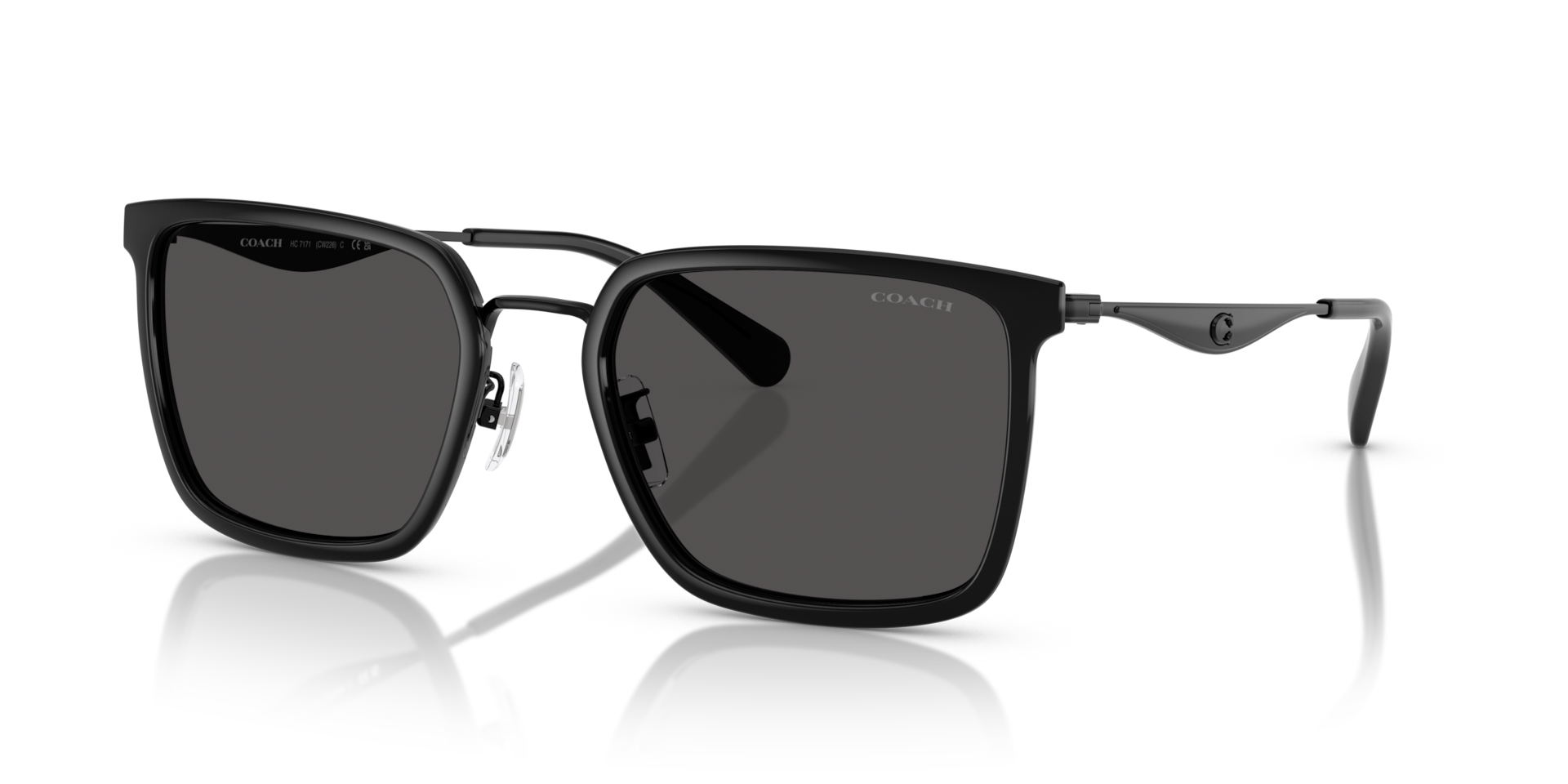 Coach CW226 XXL (56 - 21) with Grey lenses and Black frame