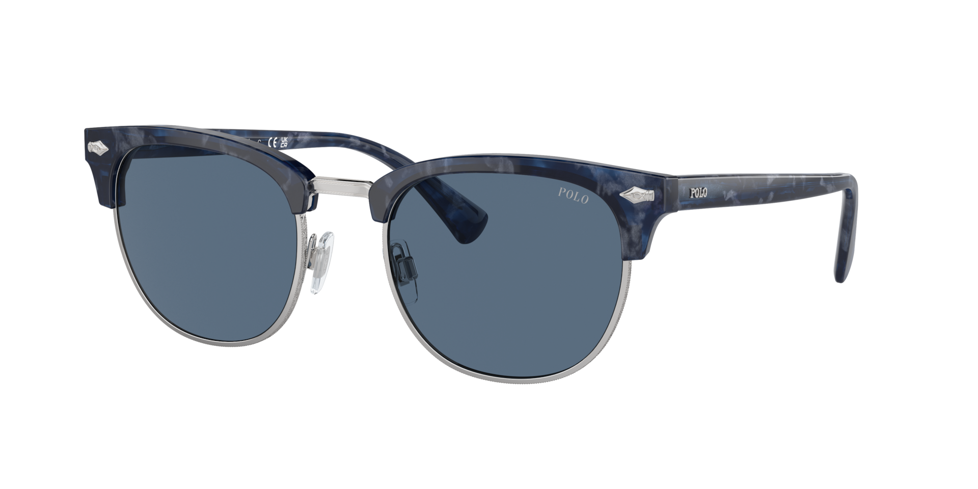 Polo Ralph Lauren Man Sunglass PH4217 -  Frame color: Shiny Blue Havana, Lens color: Dark Blue