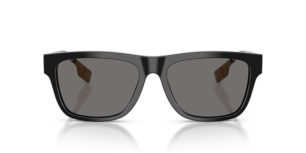 Burberry BE4293 L (56 - 17) with Grey lenses and Black frame