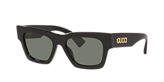 Gucci GG1427S S (53 - 21) with Grey lenses and Black frame