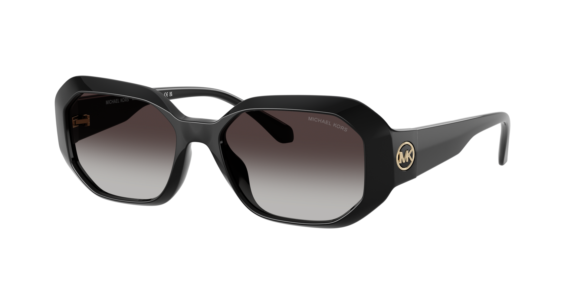 Michael Kors Siesta Key L (54 - 17) with Grey lenses and Black