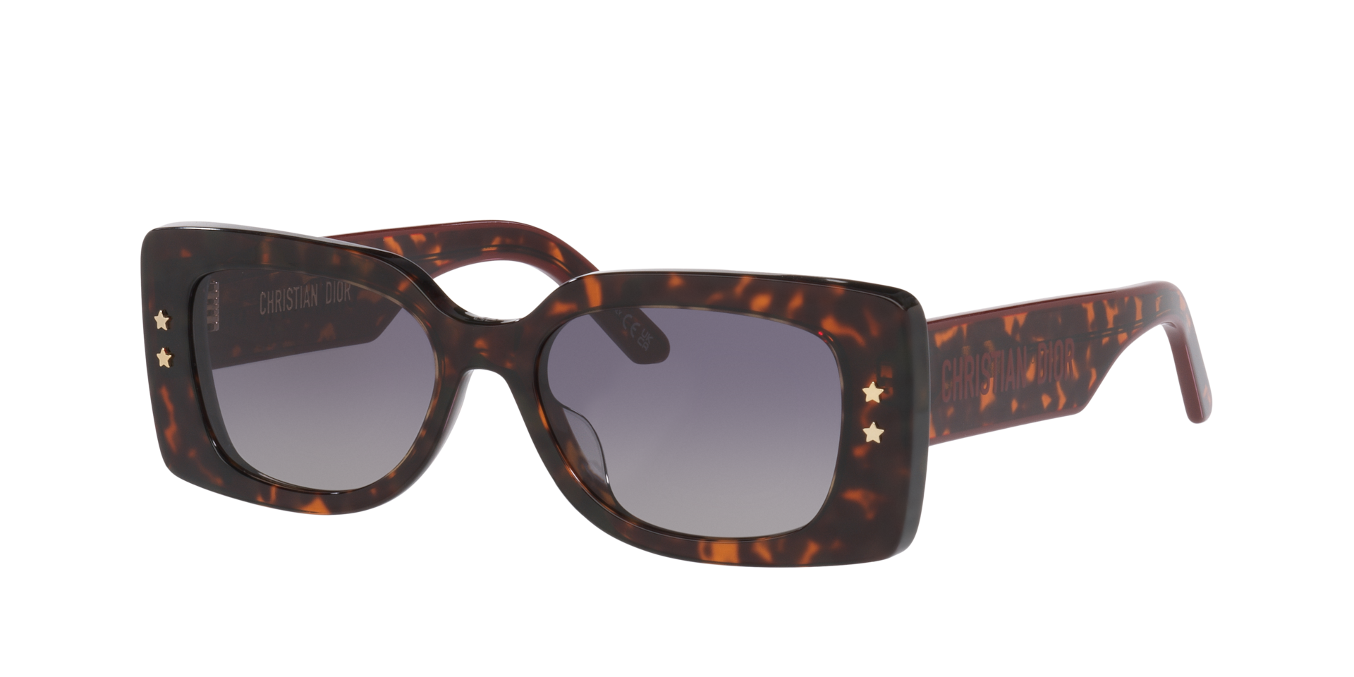 DIOR Woman Sunglass Diorpacific S1U -  Frame color: Brown, Lens color: Grey Gradient