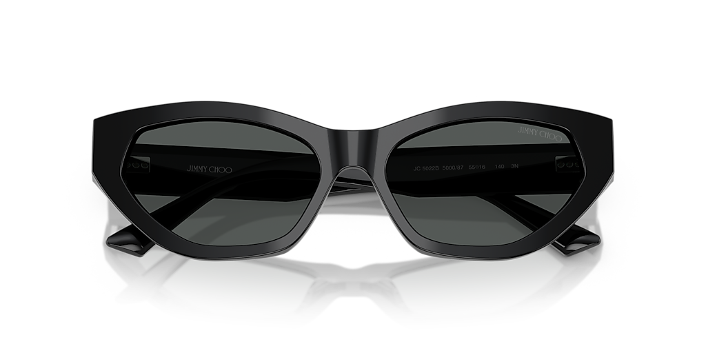 Jimmy Choo JC5022B M (55 - 16) with Grey lenses and Black frame