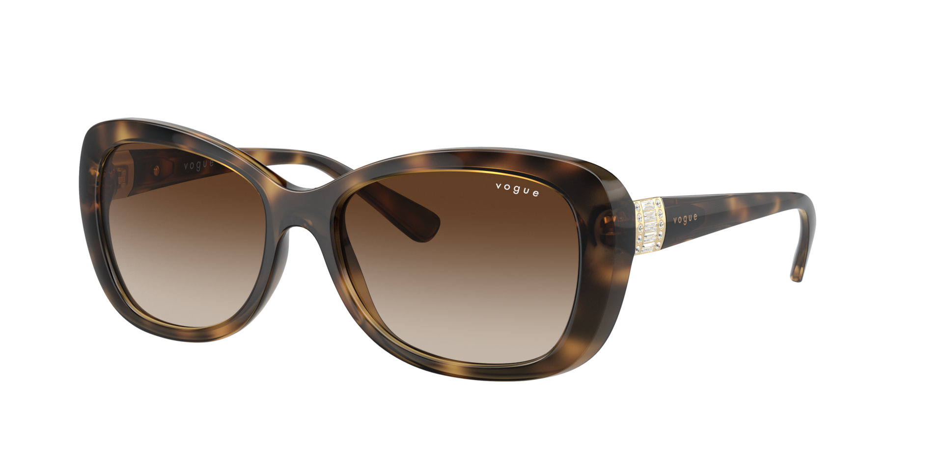 Vogue Eyewear Woman Sunglass VO2943SB -  Frame color: Dark Havana, Lens color: Brown Gradient