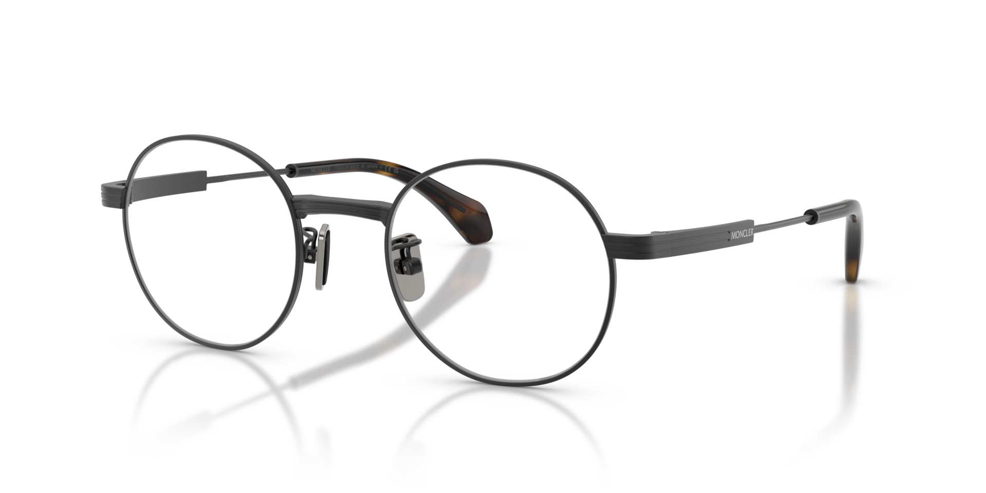 Moncler ME4015T Suffuse M (49 - 22) with Brown lenses and Black