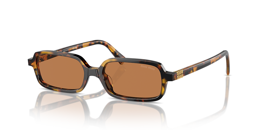 Miu Miu MU 11ZS S (51 - 16) with Brown lenses and Tortoise frame