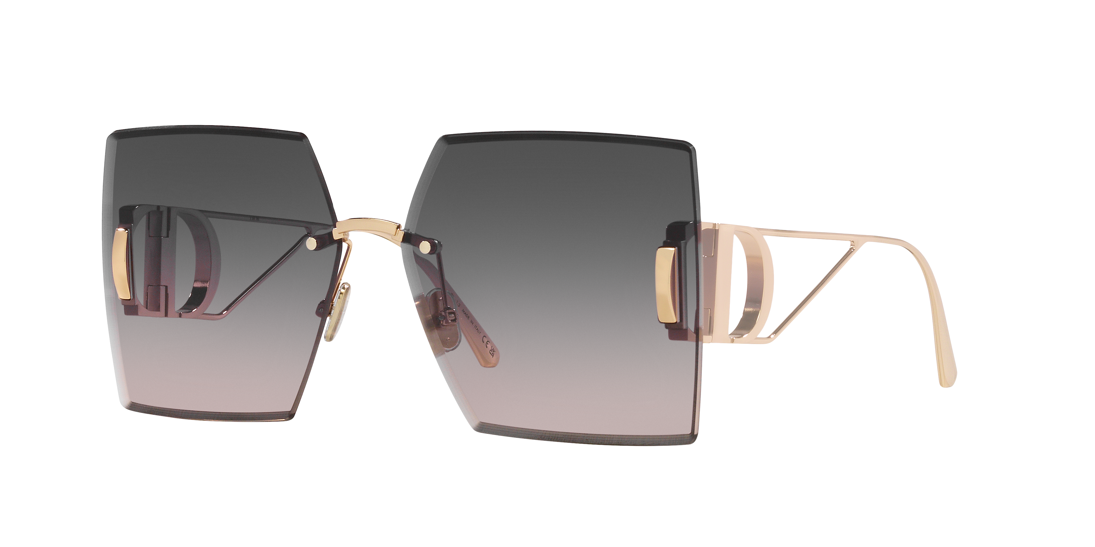 DIOR Woman Sunglass 30MontaigneS7U -  Frame color: Gold, Lens color: Grey