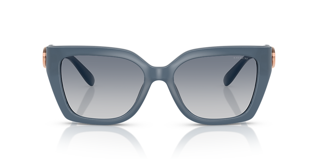 Coach CW195 M (55 - 17) with Blue lenses and Blue frame  display picture 3