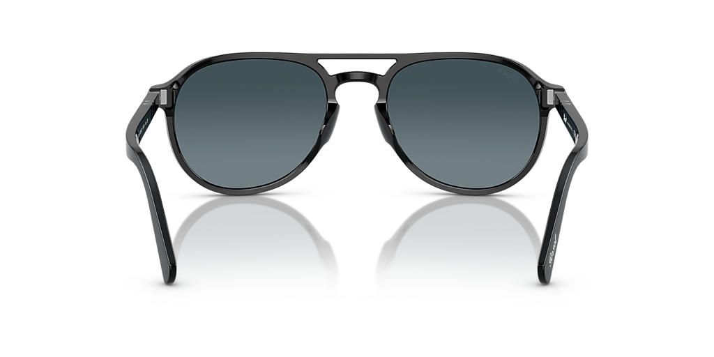 Persol PO3235S XL (55 - 20) with Blue lenses and Black frame