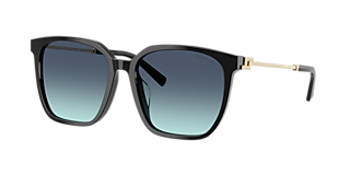 Tiffany & Co. TF4193B XL (55 - 17) with Blue lenses and Black