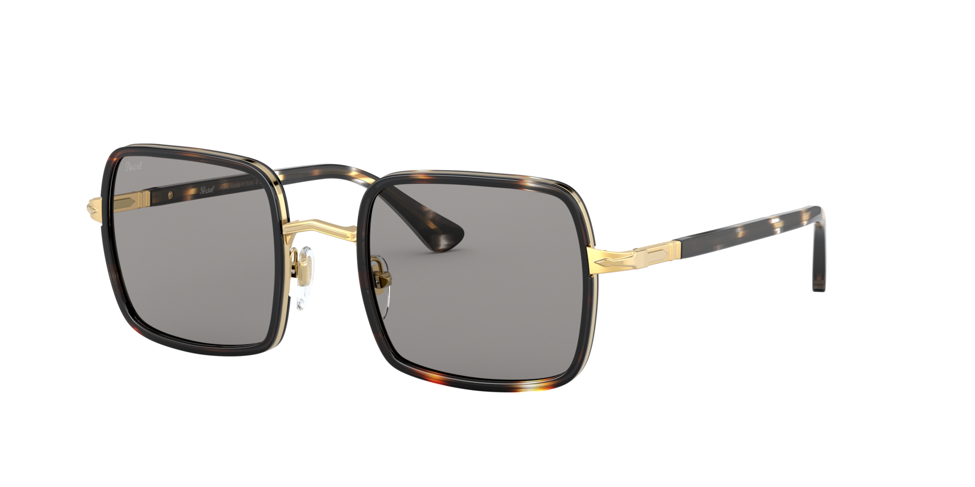 Persol Unisex Sunglass PO2475S - Couleur du Monture Ray Marron Couleur de Lentille Gris 110 €