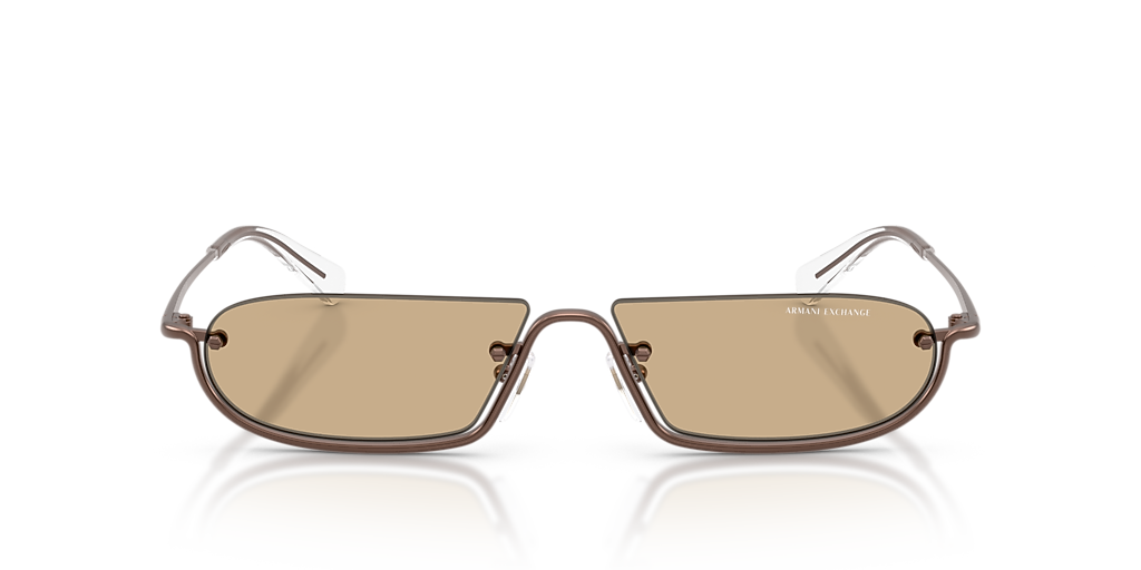 amuamu　 Armani Exchange AX2058S XL (58 - 14) with Brown lenses and Copper