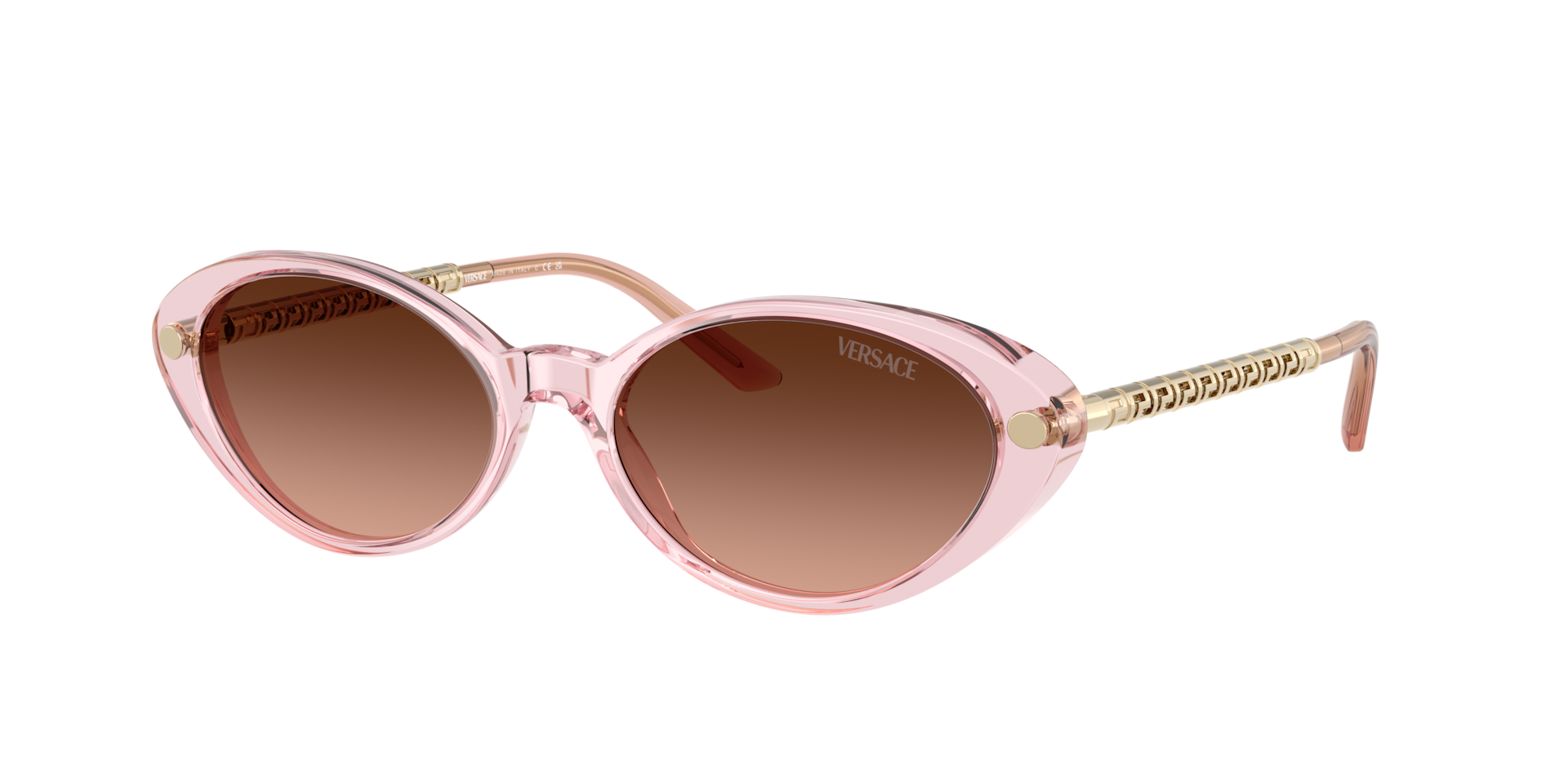 Versace Woman Sunglass VE4469 -  Frame color: Pink Transparent, Lens color: Pink Gradient Grey