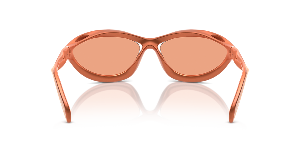 Prada PR A23S M (60 - 17) with Orange lenses and Orange frame