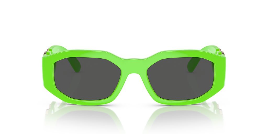 Versace Biggie M (53 - 18) with Grey lenses and Green frame