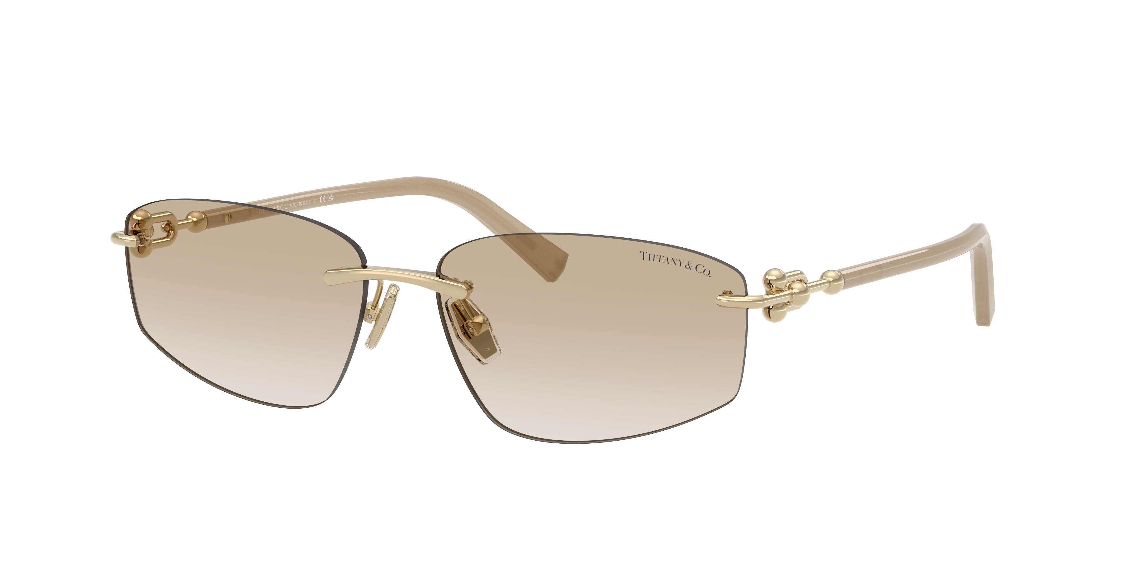 Tiffany & Co. TF3114 L (59 - 15) with Grey lenses and Gold frame