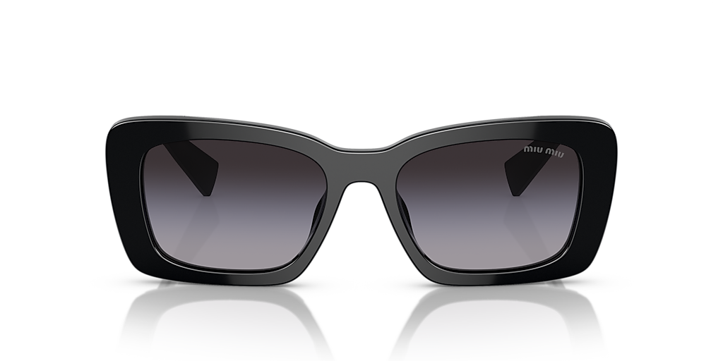 Miu Miu MU 07YS L (53 - 18) with Grey lenses and Black frame
