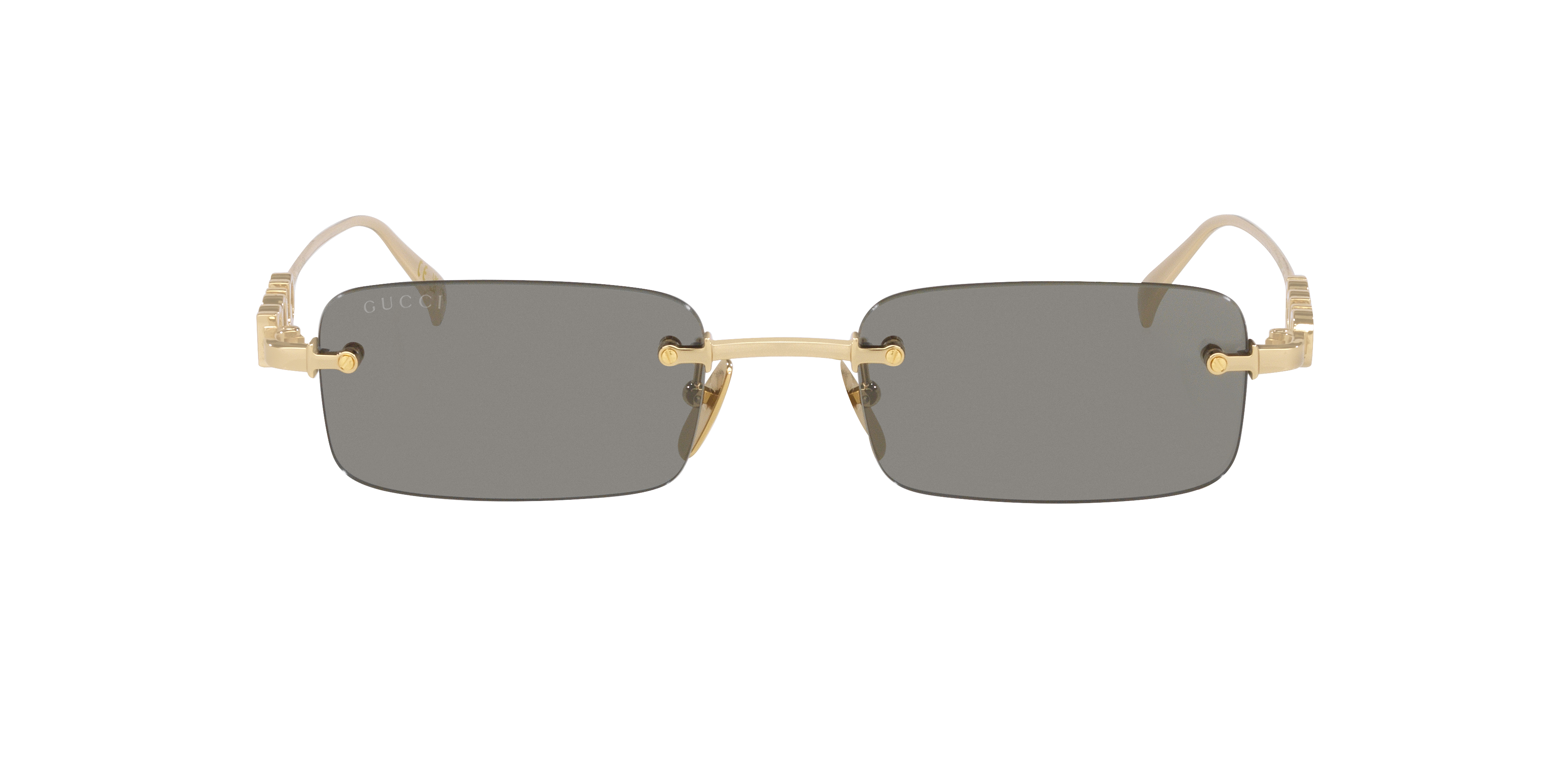 Gucci GG1808S S (52 - 20) with Grey lenses and Gold frame