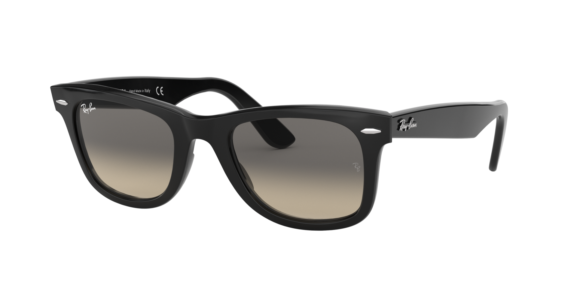 Ray-Ban Unisex Sunglass Original Wayfarer Classic -  Frame color: Black, Lens color: Grey