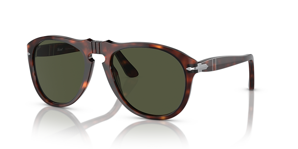 【レア商品】Persol/ペルソール649　54□20サイズ Persol 649 - Original M (54 - 20) with Green lenses and Tortoise