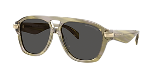 Michael Kors Grenada L (56 - 15) com Lentes Amarelo e Armação