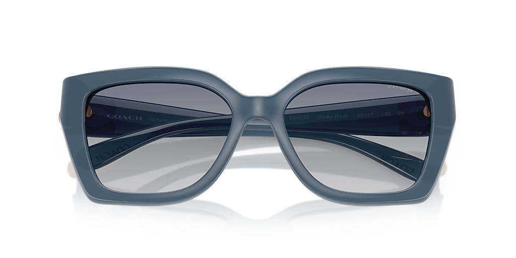 Coach CW195 M (55 - 17) with Blue lenses and Blue frame | Sunglass