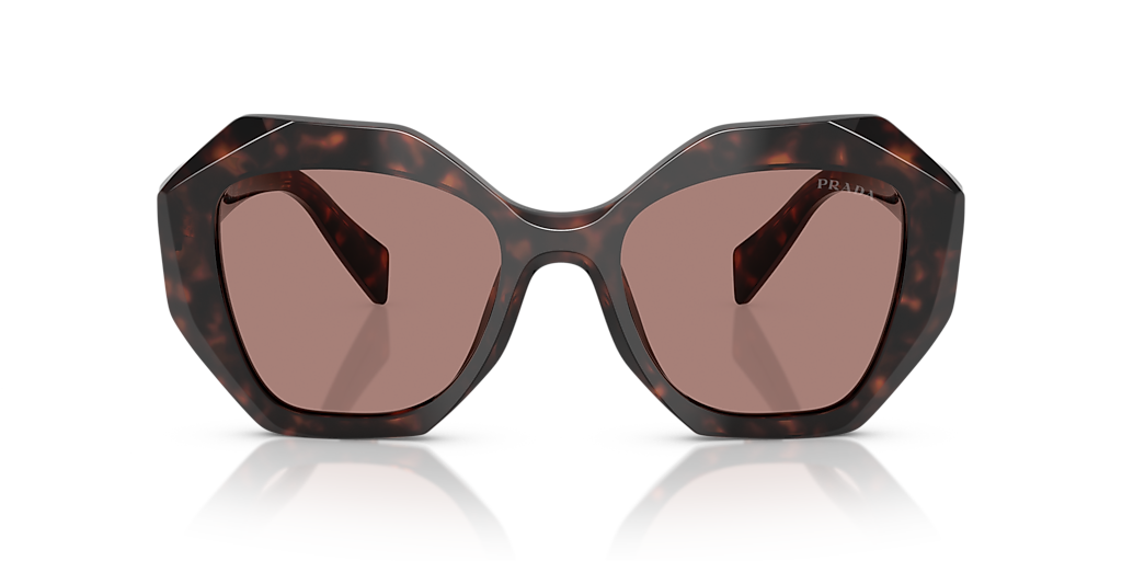 Prada PR 16WS M (53 - 20) with Brown lenses and Tortoise  display picture 2
