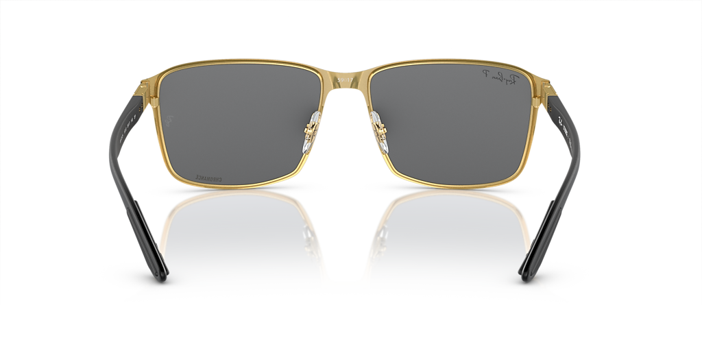 Ray-Ban RB3721 Polarized+ Lenses XXL (59 - 17) with Blue lenses