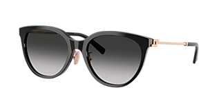 Tiffany & Co. TF4178 XL (57 - 16) with Grey lenses and Black frame