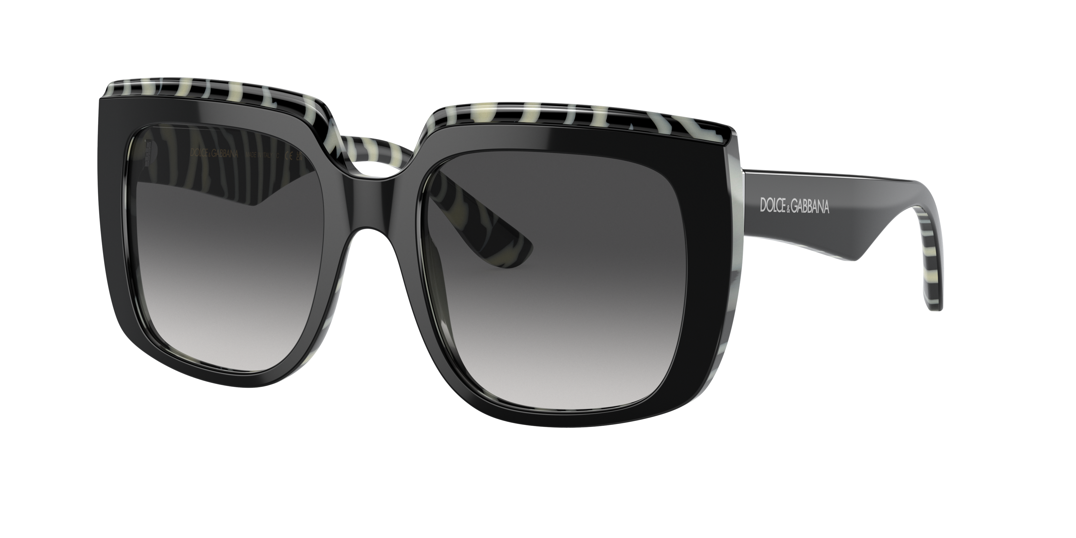 Dolce&Gabbana DG4414 M (54 - 20) with Grey lenses and Black frame
