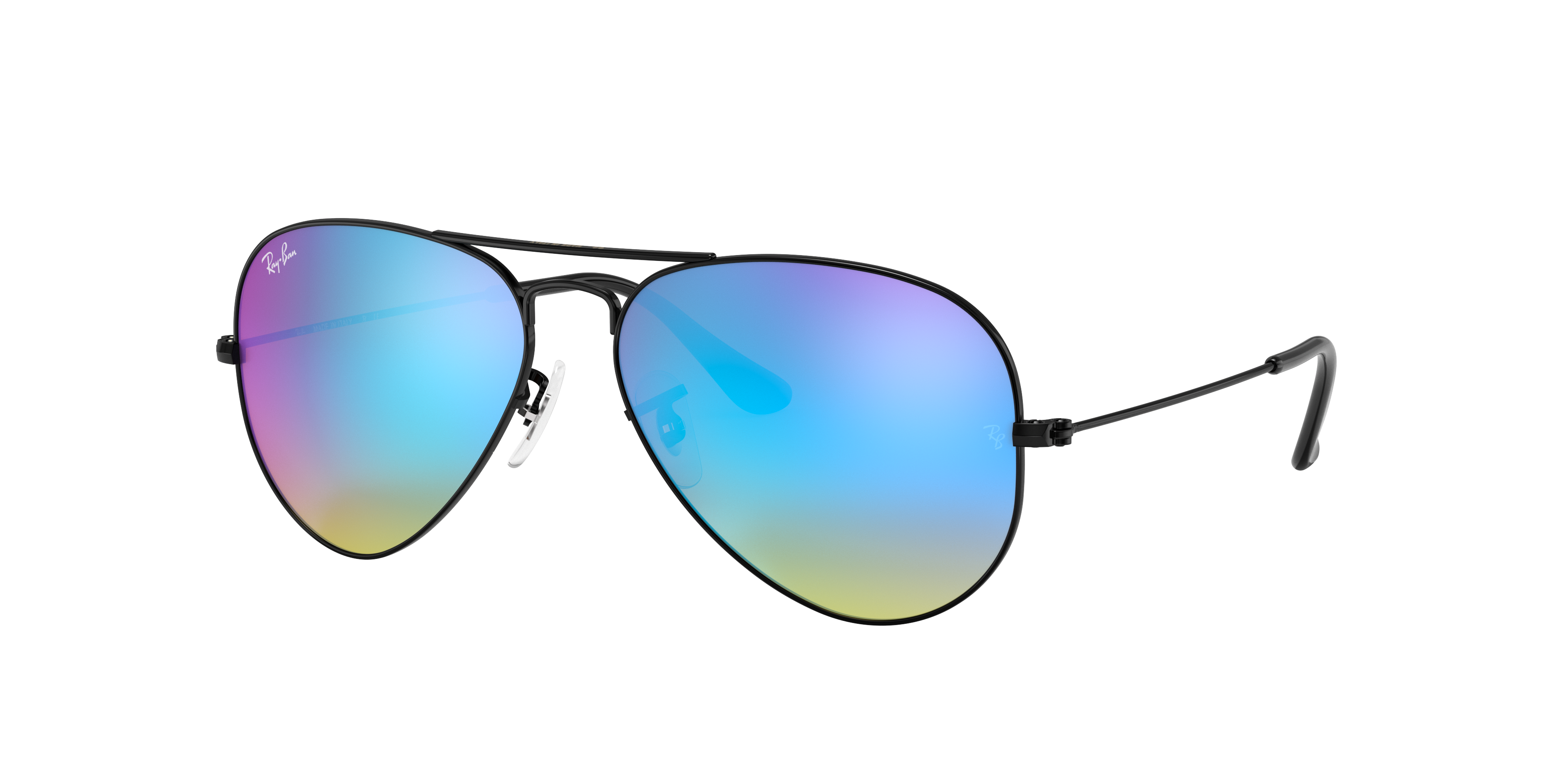 Ray-Ban Aviator Flash Lenses Gradient XL (58 - 14) with Blue