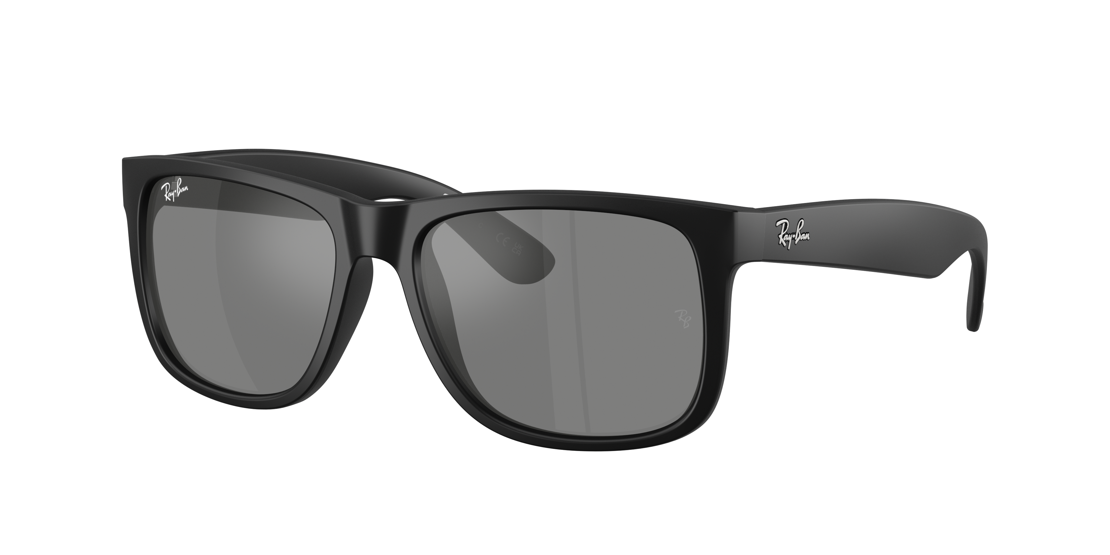 Ray-Ban Justin Color Mix L (58 - 17) with Silver lenses and Black