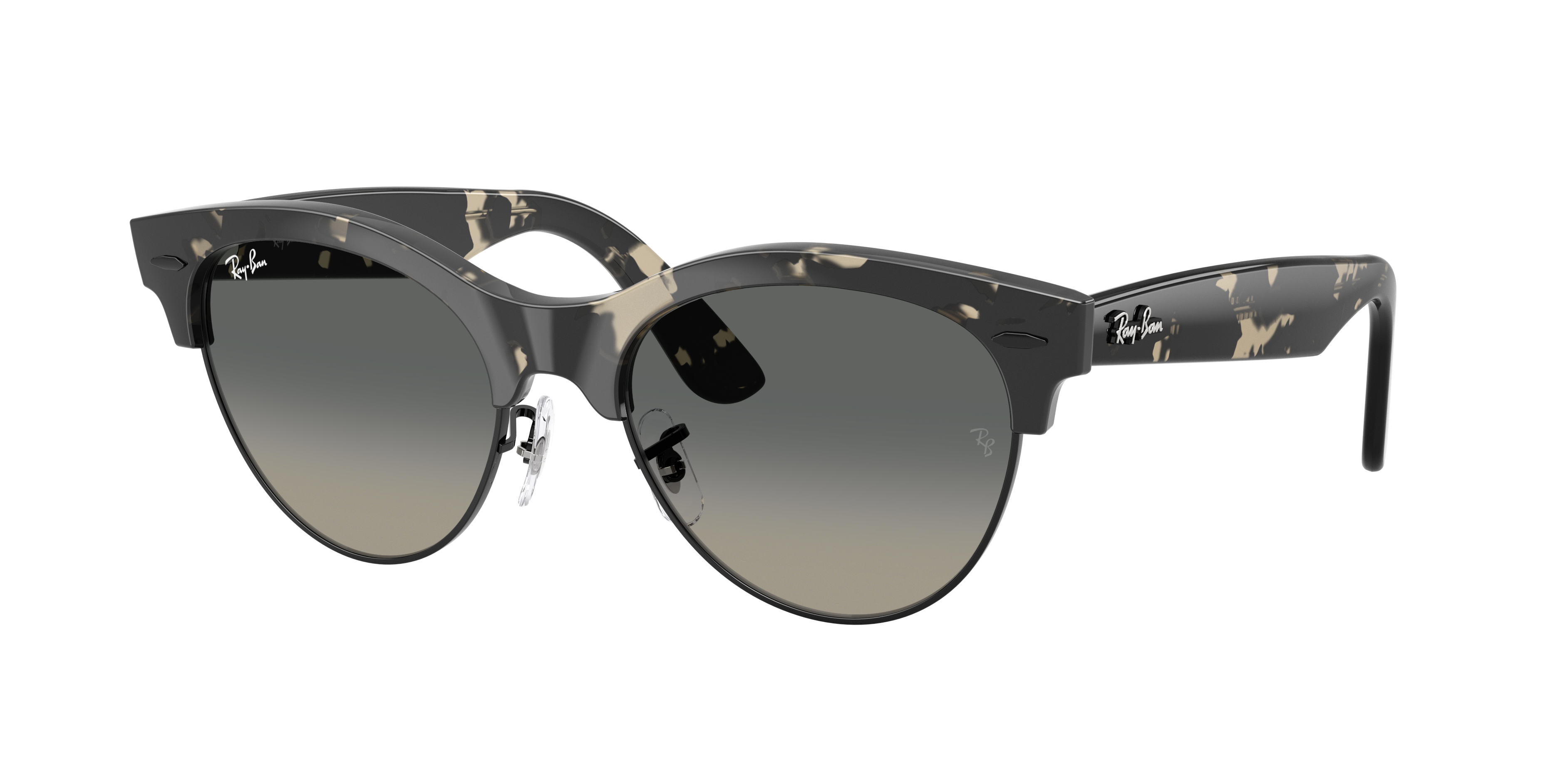 Ray-Ban Clubmaster Way L (54 - 19) with Grey lenses and Tortoise