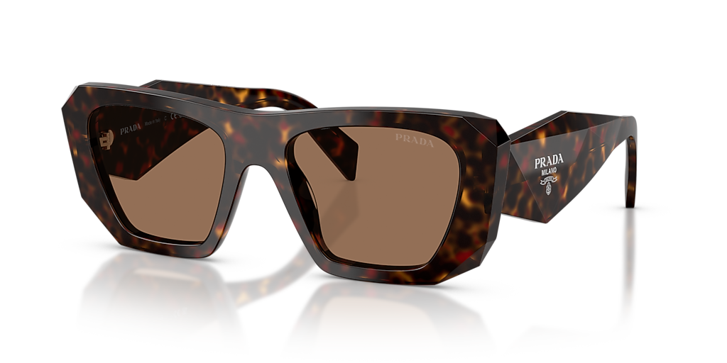 Prada PR B18SF S (53 - 17) with Brown lenses and Tortoise frame