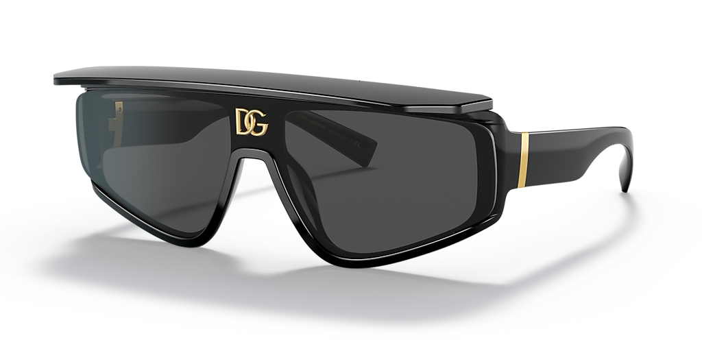 Dolce&Gabbana DG6177 XXL (0 - 146) with Grey lenses and Black