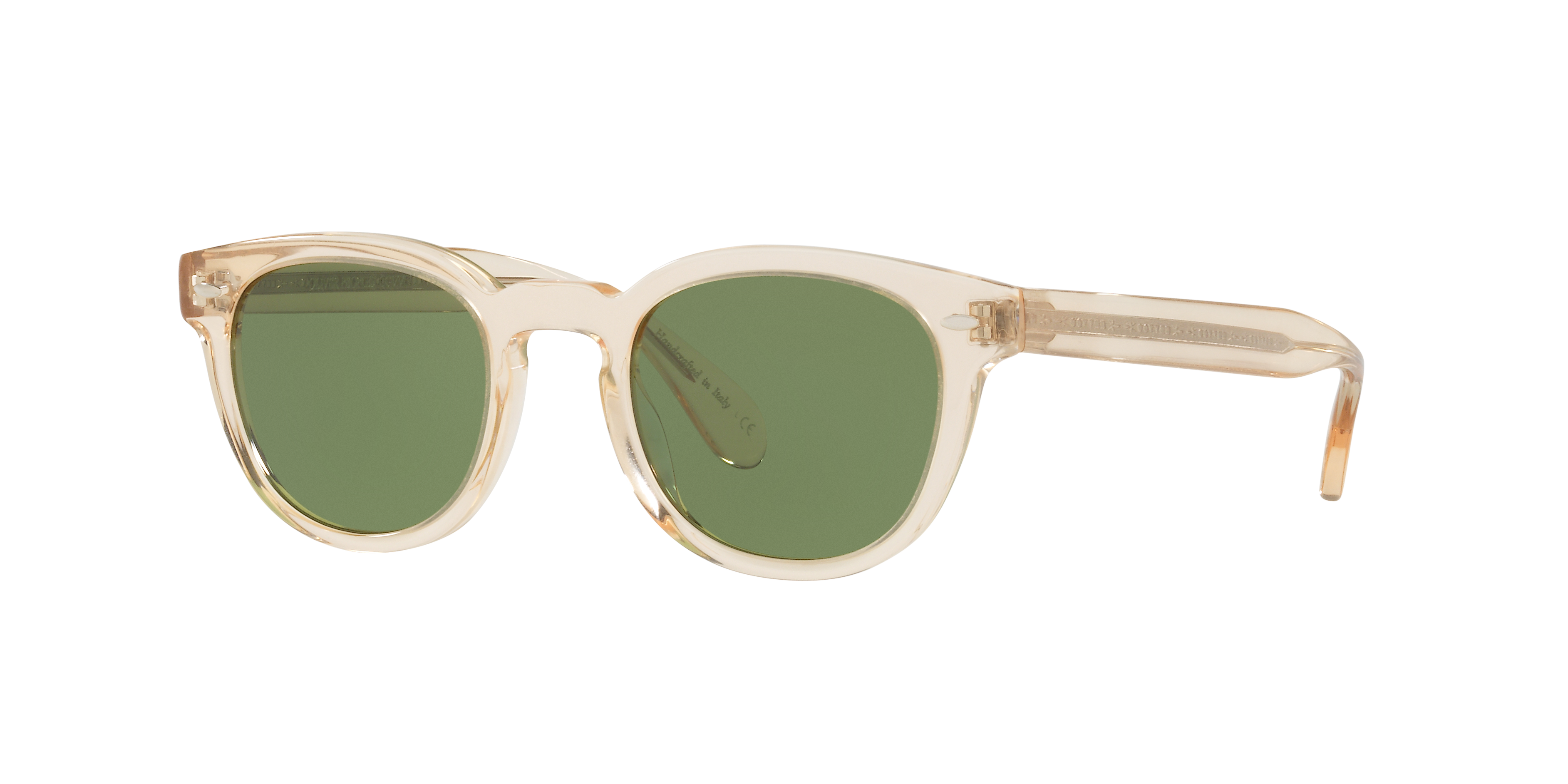 Oliver Peoples Man Sunglass OV5036S Sheldrake Sun -  Frame color: Buff, Lens color: Green C