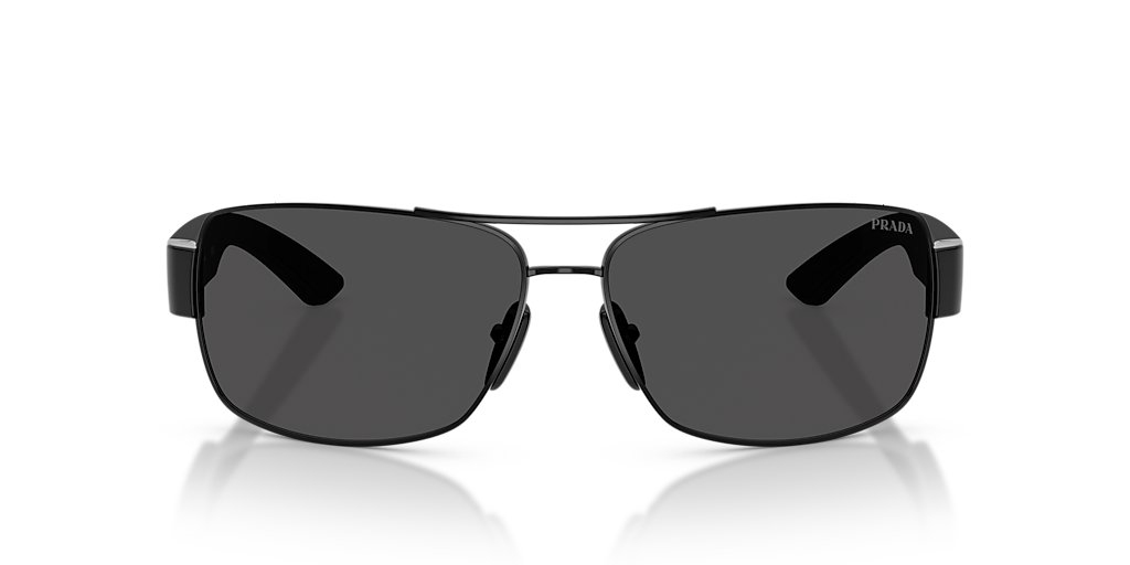 Prada Linea Rossa PS B52S XXL (65 - 14) with Grey lenses and Black