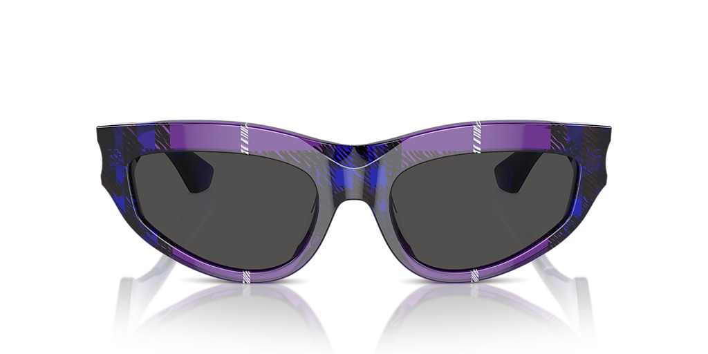 Burberry BE4425U M (55 - 19) with Grey lenses and Violet  display picture 1