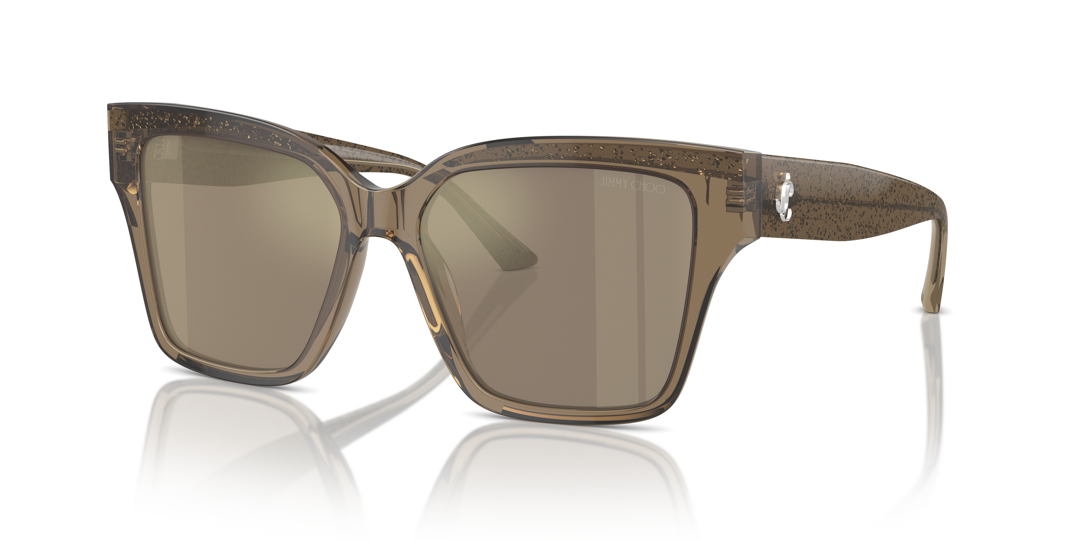 Jimmy Choo JC5003 M (55 - 16) with Brown lenses and Brown frame