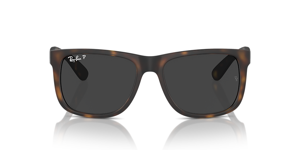 Ray-Ban Justin Classic S (54 - 16) with Grey lenses and Tortoise