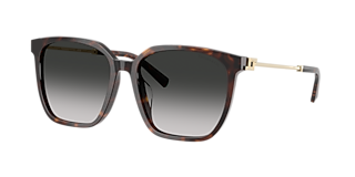Tiffany & Co. TF3077 XL (60 - 17) with Brown lenses and Gold frame