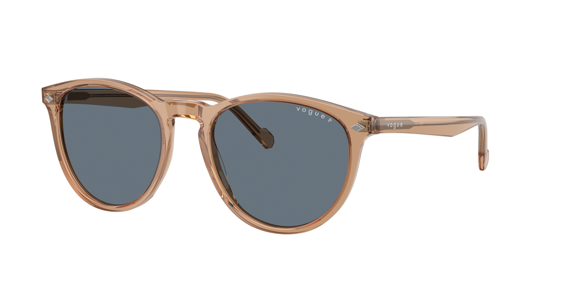 Vogue Eyewear Man Sunglass VO5599S -  Frame color: Transparent Brown, Lens color: Blue Polarized