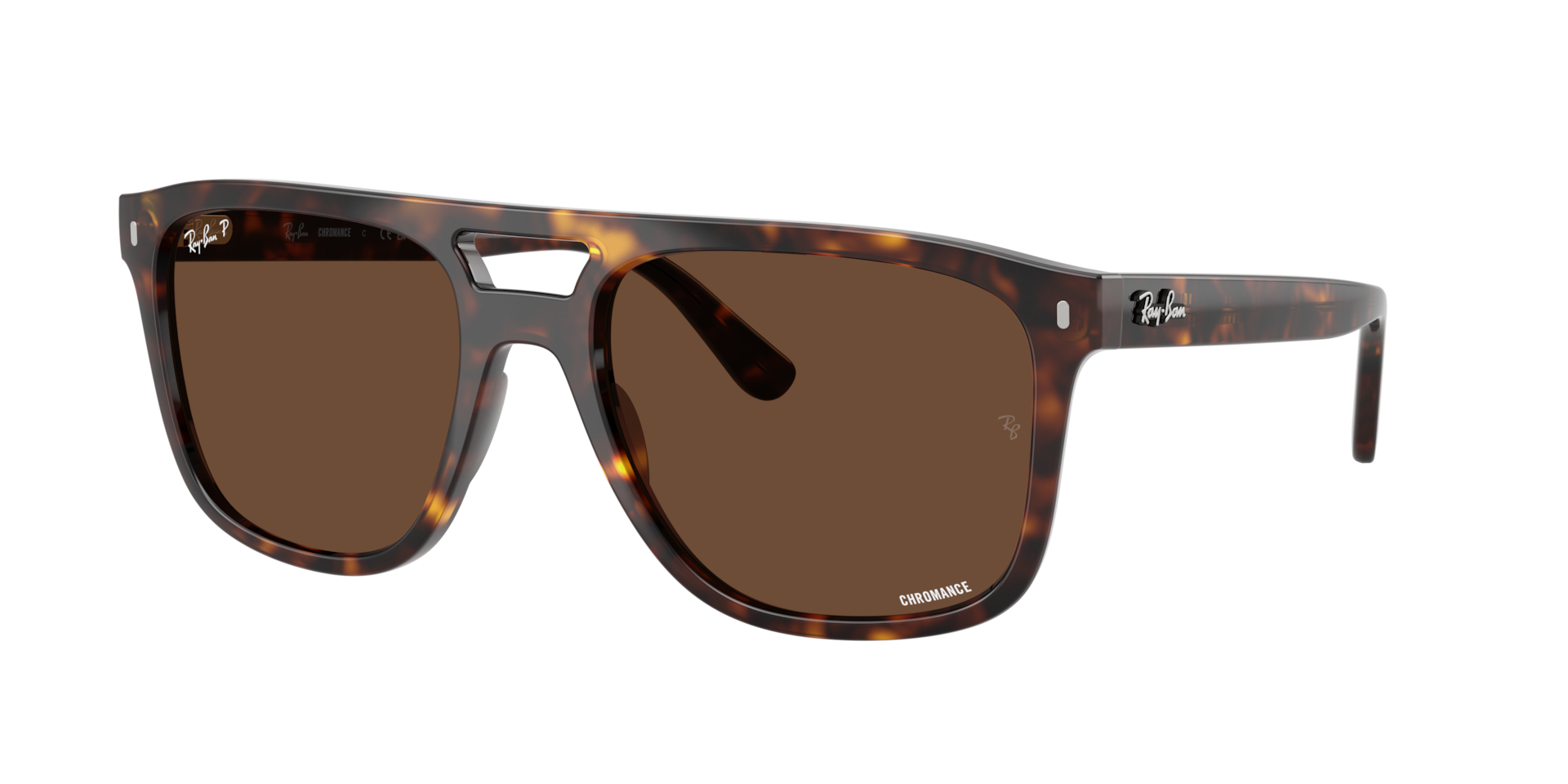 Ray-Ban RB2213 Polarized+ Lenses XL (58 - 20) with Brown lenses