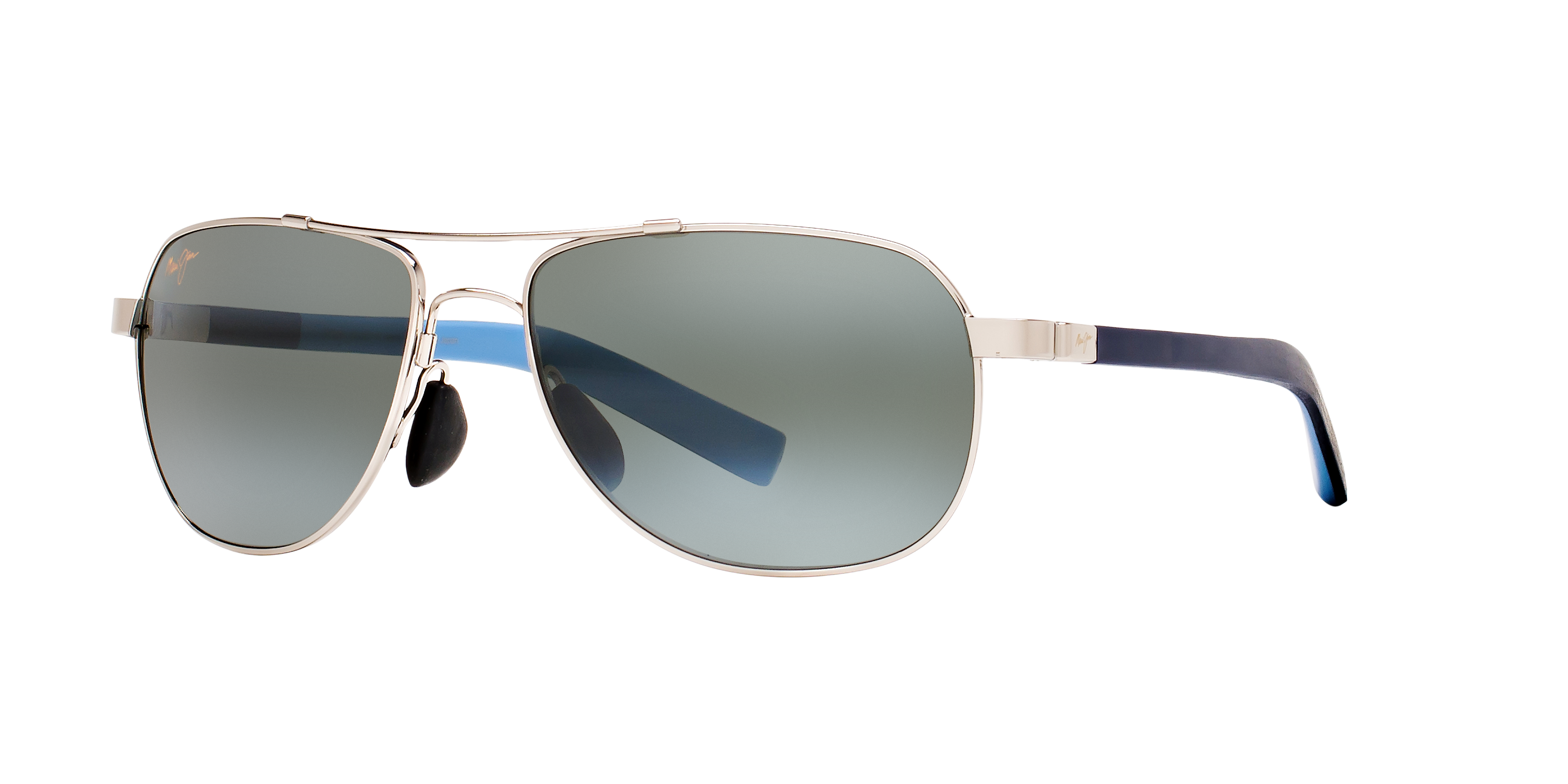 Maui Jim 327 Guardrails L (58 - 17) with Grey lenses and Silver