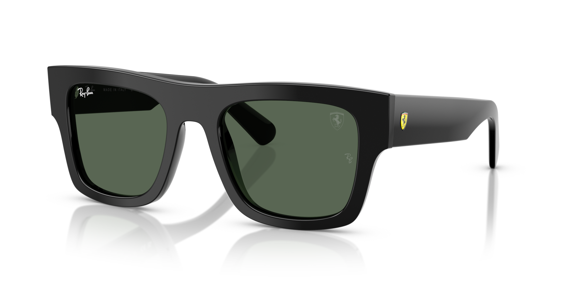 Ray-Ban RB2217M Scuderia Ferrari Collection L (53 - 21) with Green