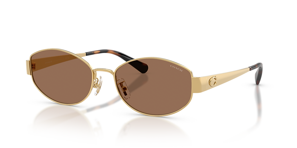Coach CDP44 XL (57 - 18) with Brown lenses and Gold frame