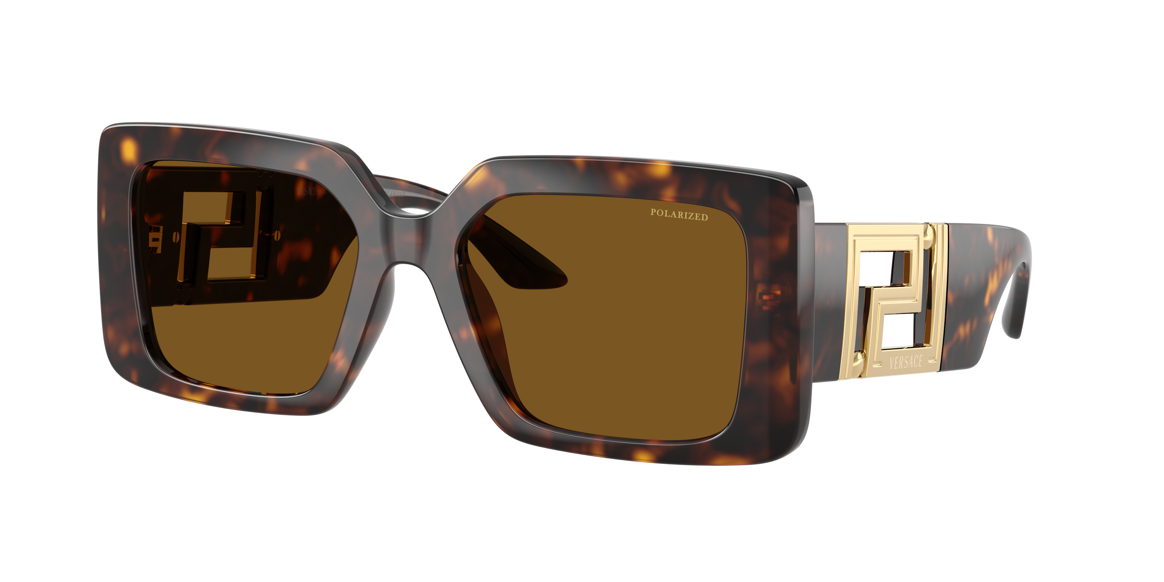 Versace VE4505U L (55 - 19) with Brown lenses and Tortoise frame