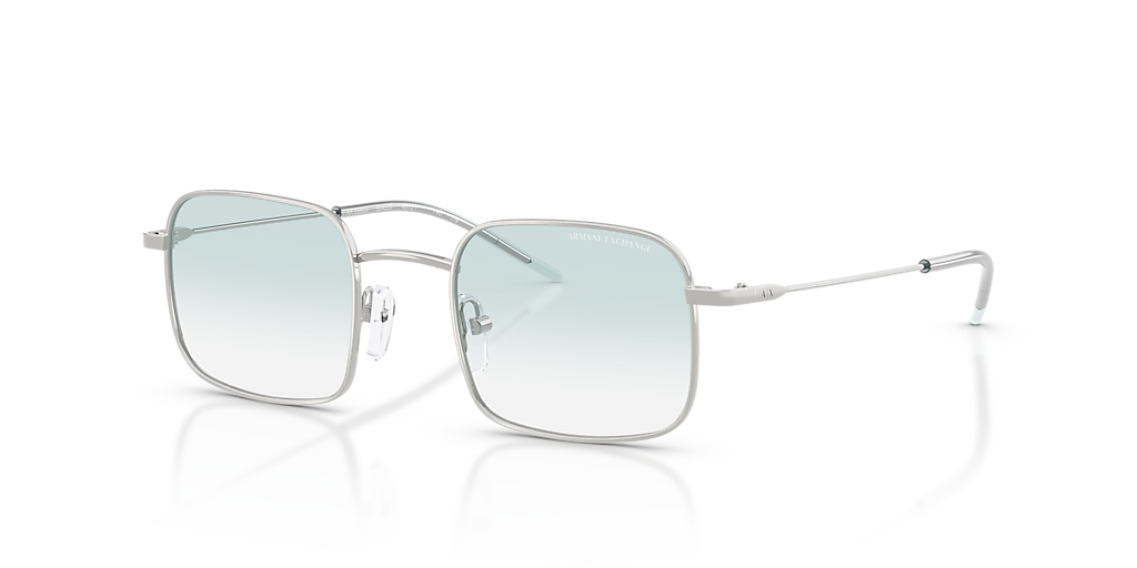 Armani Exchange AX2055S XS (46 - 21) with Blue lenses and  display picture 2